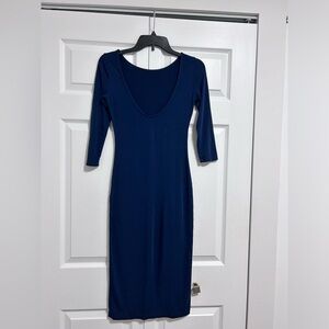 Blue Midi Dress